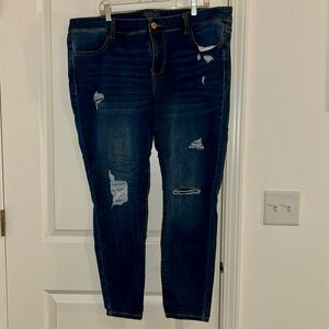 Maurices Distressed Skinny Jeans